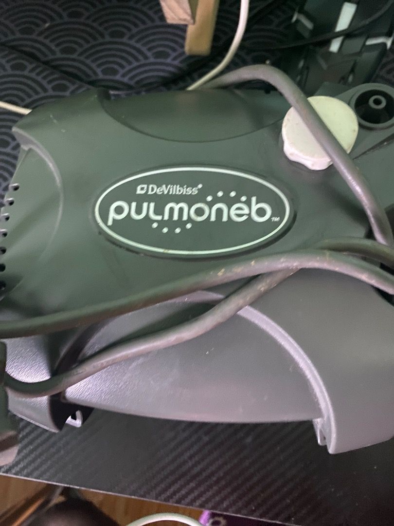 Pulmoneb Nebulizer (Category: Home Improvement Tools & Accessories) located in Caloocan City. Submitted by reyn_22 (Listing ID 1463387833, Image 1). Description: model:%203655PX%0ASNI%203PX7126575%0ADATE%20OF%20MFG%3A%20A0820%0A230V~1.5A%2060Hz .