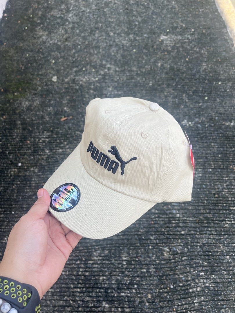 PUMA Dad hat (Category: Caps & Hats) located in Manila. Submitted by mavixcollection (Listing ID 1463440779, Image 1). Description: AVAILABLE ❗️Brand New Item : PUMA CREAM SALE Price❗️ : ₱700 add 100 for shipping and handling via J&T Before : ₱1,000 ❌ Size: OSFA / Adjustable Bnew - never worn Swipe for more details➡️ Color may vary due to lighting 💡 NO COD ❎ Payment : Gotyme & Gcash 💳 No refunds, No return, No exchange ❎ Secured packaging 📦 St