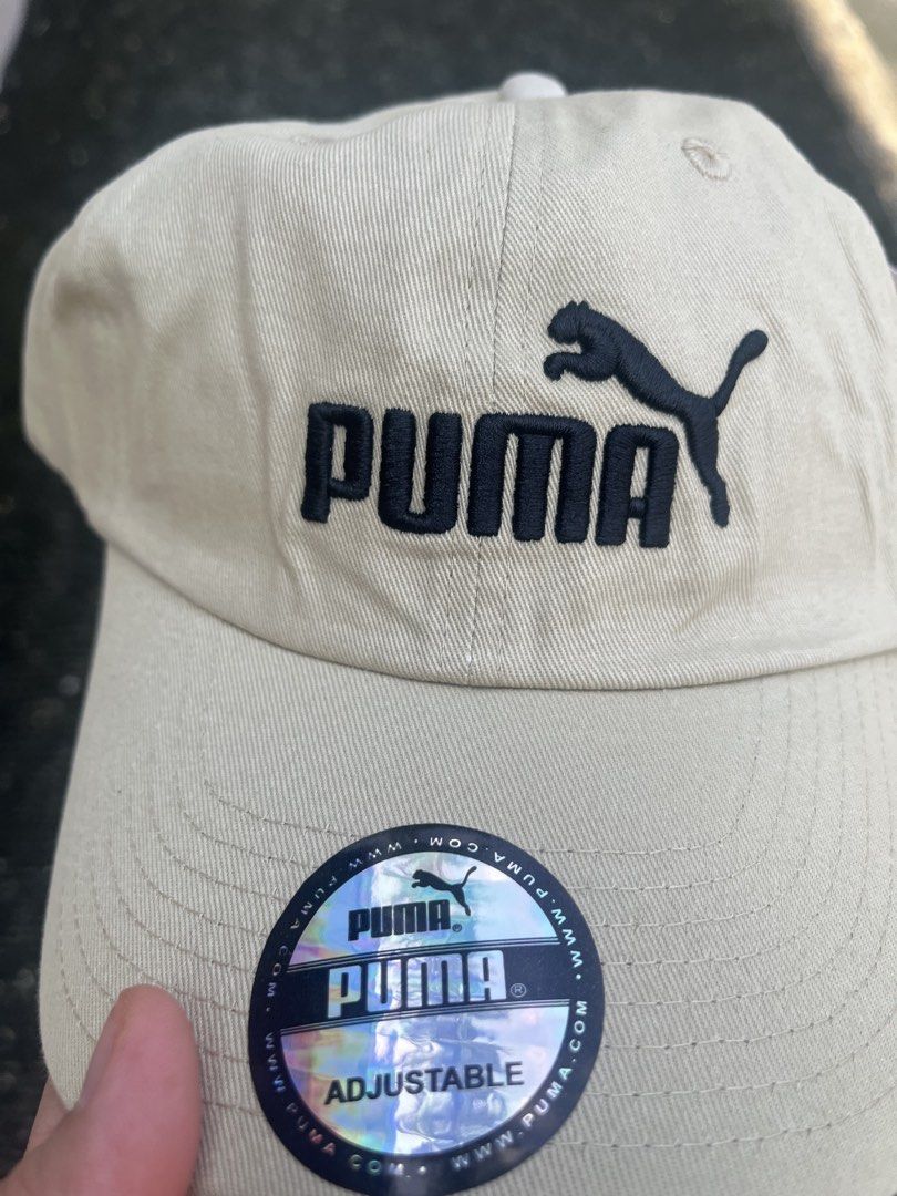 PUMA Dad hat (Category: Caps & Hats) located in Manila. Submitted by mavixcollection (Listing ID 1463440779, Image 3). Description: AVAILABLE ❗️Brand New Item : PUMA CREAM SALE Price❗️ : ₱700 add 100 for shipping and handling via J&T Before : ₱1,000 ❌ Size: OSFA / Adjustable Bnew - never worn Swipe for more details➡️ Color may vary due to lighting 💡 NO COD ❎ Payment : Gotyme & Gcash 💳 No refunds, No return, No exchange ❎ Secured packaging 📦 St