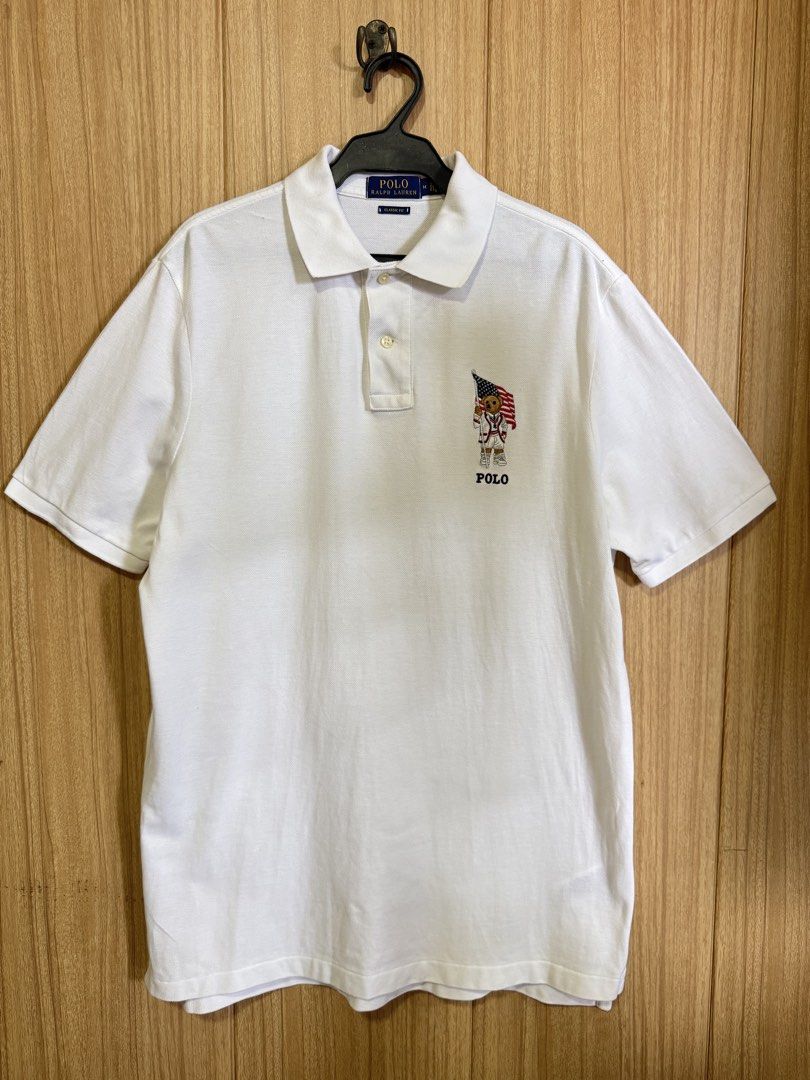 RALPH LAUREN (Category: Tshirts & Polo Shirts ) located in Cavite. Submitted by jabowakeeezzzz (Listing ID 1463389034, Image 1). Description: FOR SALE RALPH LAUREN POLO BEAR USA SIZE MEDIUM DIMENSION 22x30.