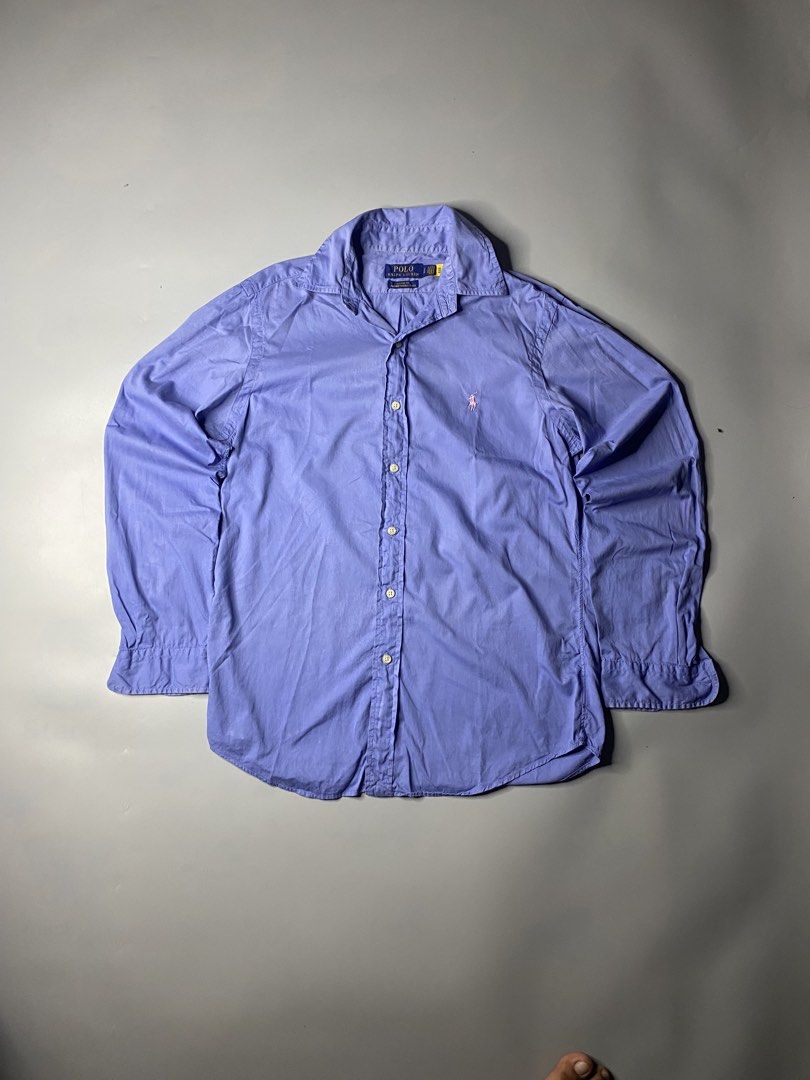 Ralph Lauren Button down Longsleeve (scannable qr) (Category: Formal Shirts) located in Bago City. Submitted by jg_finds_ (Listing ID 1463555599, Image 2). Description: size Small on tag Dimensions: Width-20 inch Length- 29 inch Sleeves- 24 inch Authentic .