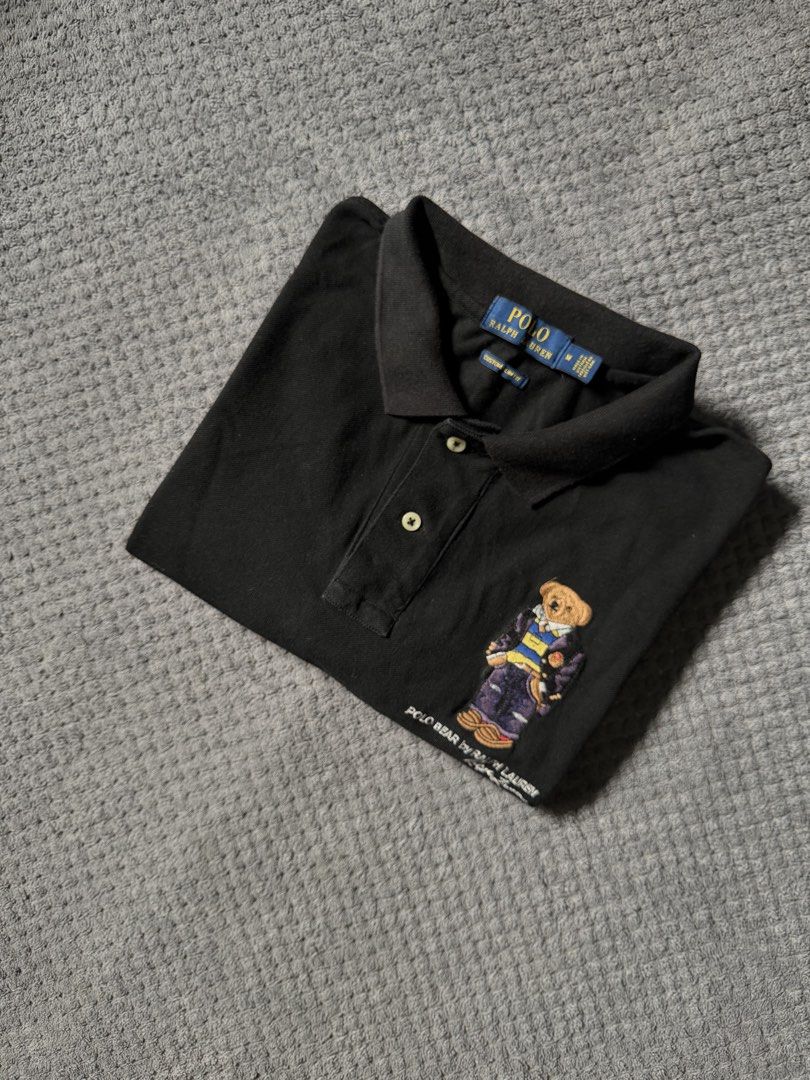 Ralph Lauren Gold Tag (Black Polo Bear) (Category: Tshirts & Polo Shirts ) located in Davao. Submitted by _rtscollectionsdvo (Listing ID 1463370360, Image 3). Description: Ralph Lauren Gold Tag (Black Polo Bear) Excellent Condition No issue Dimes: 21 x 27 Color Rate: 9.8/10 Unli Vouch/VC with the item Davao city Can Ship Thru J&T Pm For Price📩 .