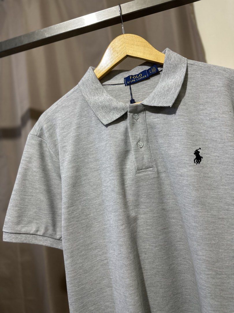 Ralph Lauren Polo Shirt (Gray) (Category: Tshirts & Polo Shirts ) located in Manila. Submitted by jasonaldave98 (Listing ID 1463442579, Image 3). Description: Ralph Lauren Polo Shirt (Gray) Php 1250.00 Size: XL - 24x30 - Brand New - Complete Tags - Ziplock Location: South Cembo Taguig City.