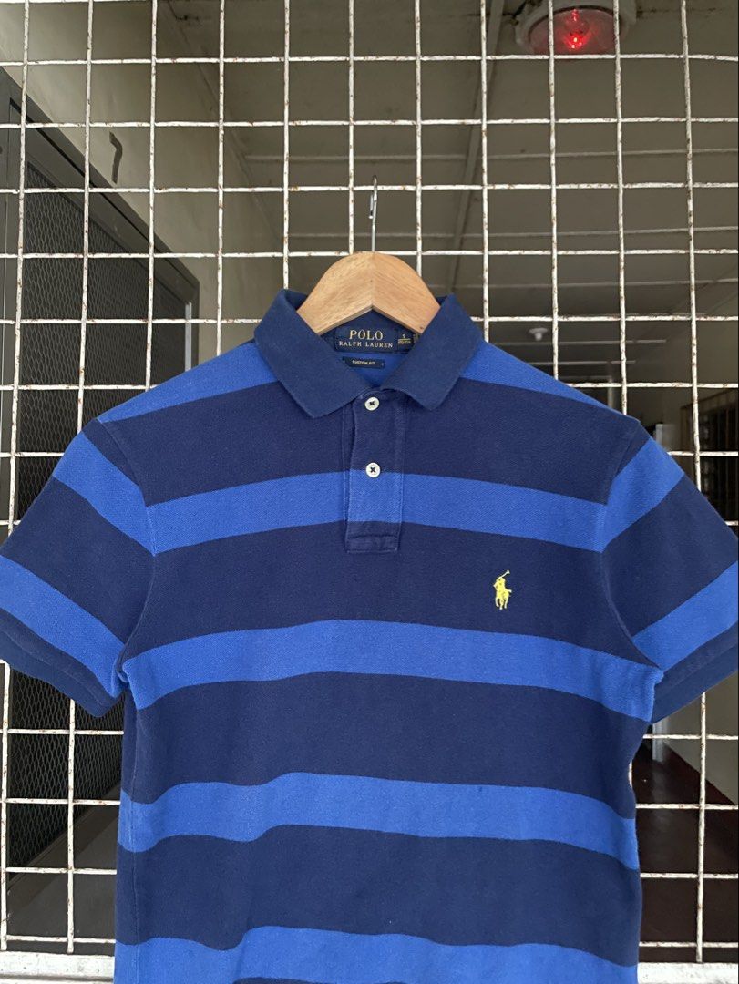 Ralph Lauren Polo Stripes (Category: Luxury Apparel) located in Manila. Submitted by oftherack_04 (Listing ID 1463391115, Image 2). Description: Size small on tag Excellent condition No issue Dimensions 18x26.
