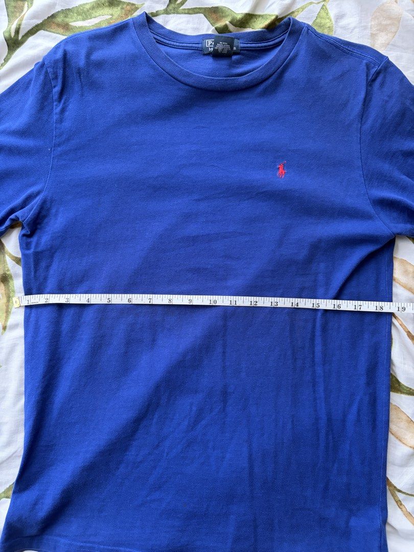 Ralph Lauren Pony T-shirt (Category: Tshirts & Polo Shirts ) located in Manila. Submitted by 1vktry (Listing ID 1463360126, Image 3). Description: Length: 26.5 Width: 18.5 Colour: Royal Blue Bought in Philippines .