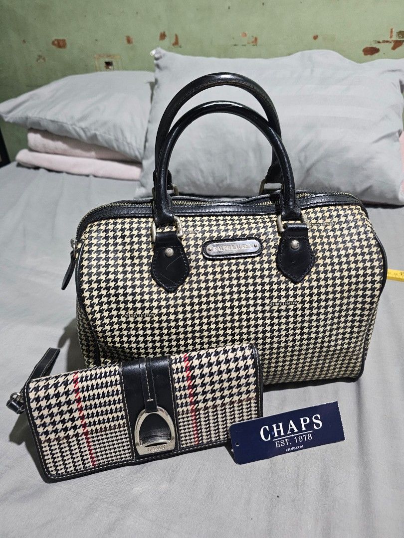 Ralph lauren rl doctors bag (Category: Tote Bags) located in Manila. Submitted by onlinesmartshopping12 (Listing ID 1463464302, Image 3). Description: no issue.