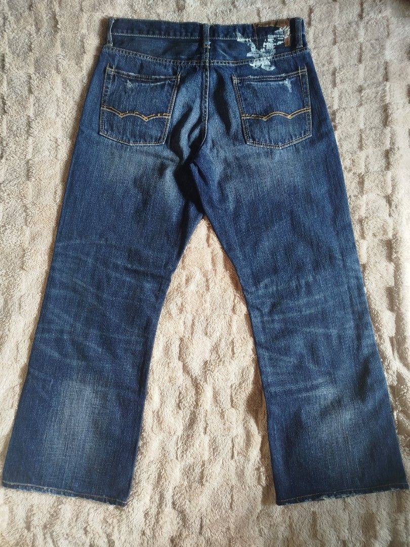 RARE AMERICAN EAGLE BOOTCUT JEANS (Category: Jeans) located in Manila. Submitted by jndel_28 (Listing ID 1463330425, Image 3). Description: W: 32-34 L: 39 H: 10.5 850+sf MOP: GCASH MOD: J&T.
