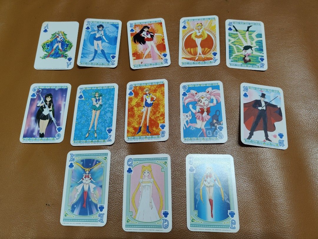 rare vintage Sailor Moon Playing Cards (Category: Raw Singles) located in Santa Rosa. Submitted by mmps249.1 (Listing ID 1463472085, Image 3). Description: complete, minor flaw on 2 pcs please check pictures Crossposted Mine now, pay now shipping courier: JRS only Gcash payment upon order No reservations.