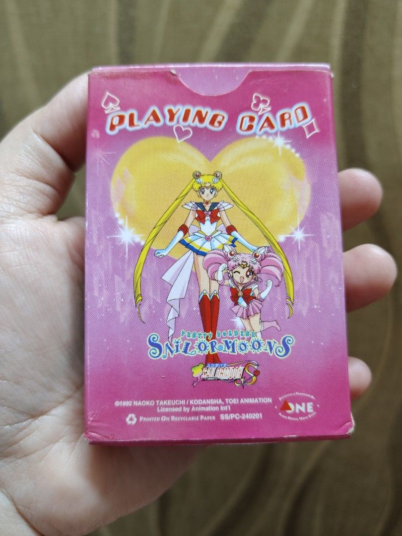 rare vintage Sailor Moon Playing Cards (Category: Raw Singles) located in Santa Rosa. Submitted by mmps249.1 (Listing ID 1463472085, Image 2). Description: complete, minor flaw on 2 pcs please check pictures Crossposted Mine now, pay now shipping courier: JRS only Gcash payment upon order No reservations.