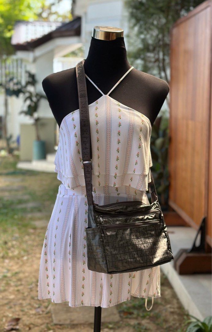 RaviRavi lightweight gray crossbody (Category: Cross-body Bags) located in Bulacan. Submitted by thriftbagcollections (Listing ID 1463400410, Image 1). Description: RaviRavi lightweight gray shoulder bag is a water-repellent, nylon crossbody made in Japan. Approx;H-6.5”W-9”D-3.5”.