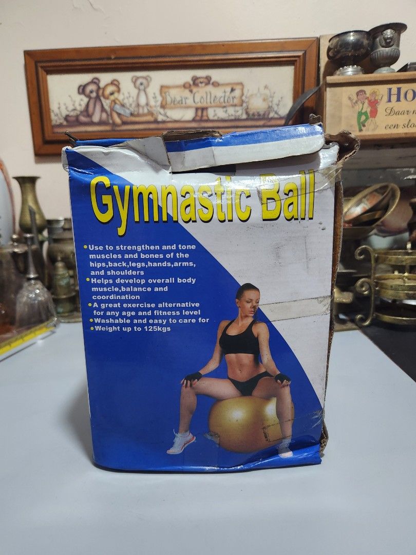 Red Gymnastic / Exercise Yoga Ball with Box (Category: Toning & Stretching Accessories) located in Baguio. Submitted by tindahanbagtown2600 (Listing ID 1463532366, Image 1). Description: UK Surplus | Japan Surplus Container Items Location: Baguio City, Benguet 2600 Dropping | Meet-Up | Shipping Nationwide.