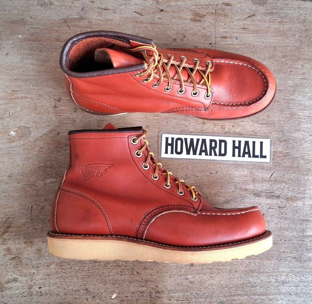 Red Wing 8131 (Category: Boots) located in Cavite. Submitted by howie16 (Listing ID 1463432578, Image 1). Description: 7,999 price Red Wing 8131 Oro Russet Moc Toe Size 7E US Fit to size 7.5-8 US sneaker size Used but in good condition No original box Color may vary due to lighting Pm me if interested Visit my other posts... .