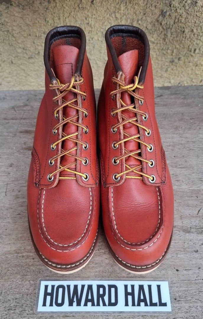 Red Wing 8131 (Category: Boots) located in Cavite. Submitted by howie16 (Listing ID 1463432578, Image 2). Description: 7,999 price Red Wing 8131 Oro Russet Moc Toe Size 7E US Fit to size 7.5-8 US sneaker size Used but in good condition No original box Color may vary due to lighting Pm me if interested Visit my other posts... .