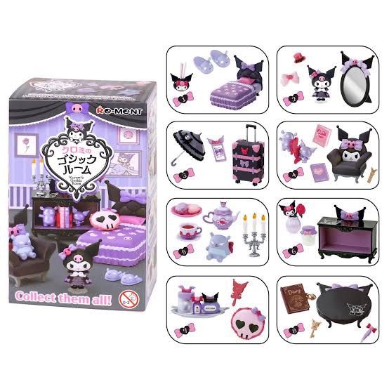 Rement Kuromi Full set (Category: Designer & Blind Box Toys) located in Pasig City. Submitted by Ms.Anne (Listing ID 1463425760, Image 2). Description: 318 each set 1788 Complete set with case house Rement Kuromi.
