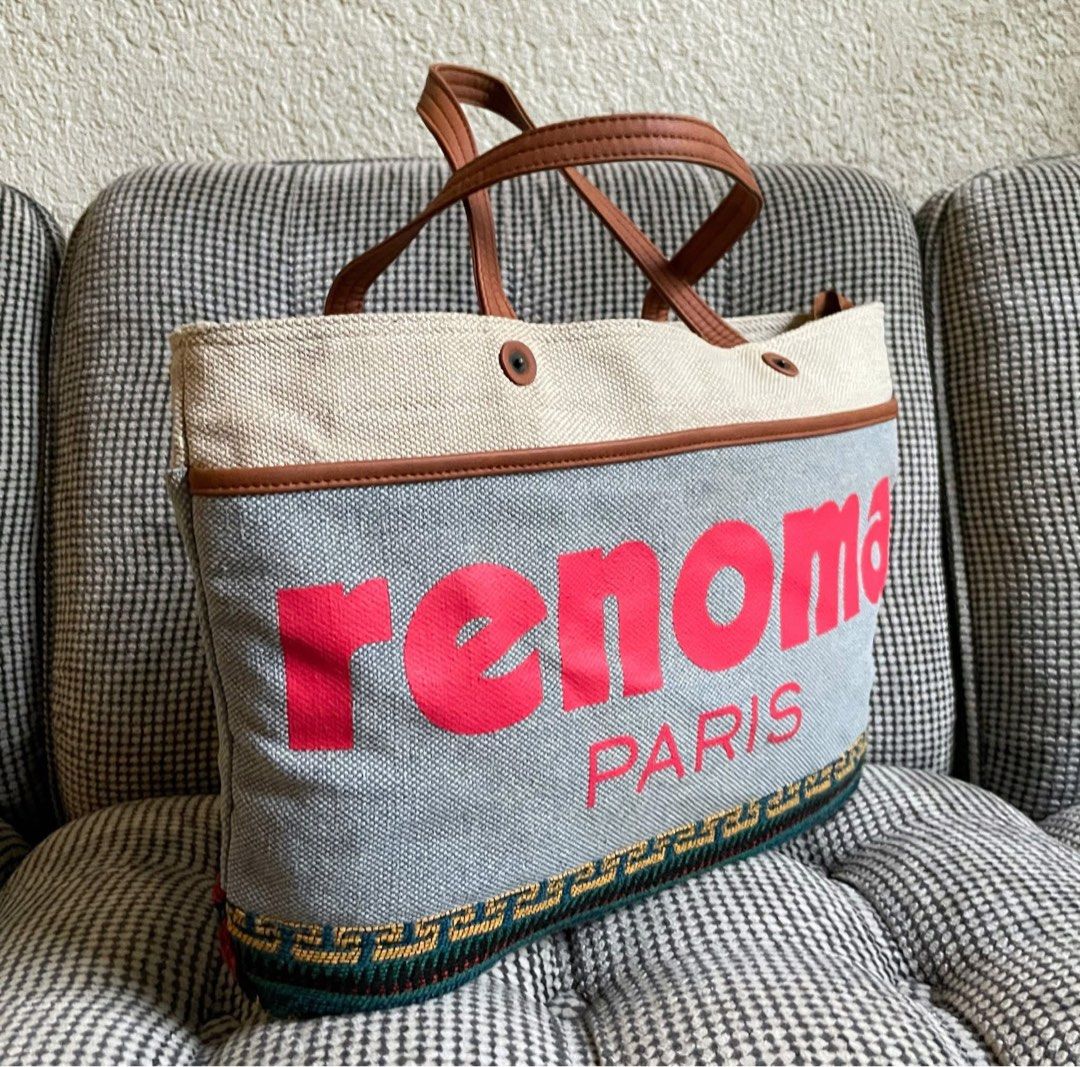 Renoma Paris Shoulder bag (Category: Shoulder Bags) located in Bulacan. Submitted by thriftbagcollections (Listing ID 1463410029, Image 3). Description: Renoma Paris Shoulder bag,excellent condition!Approx:H-11.5”W-15” handle 6.5”.