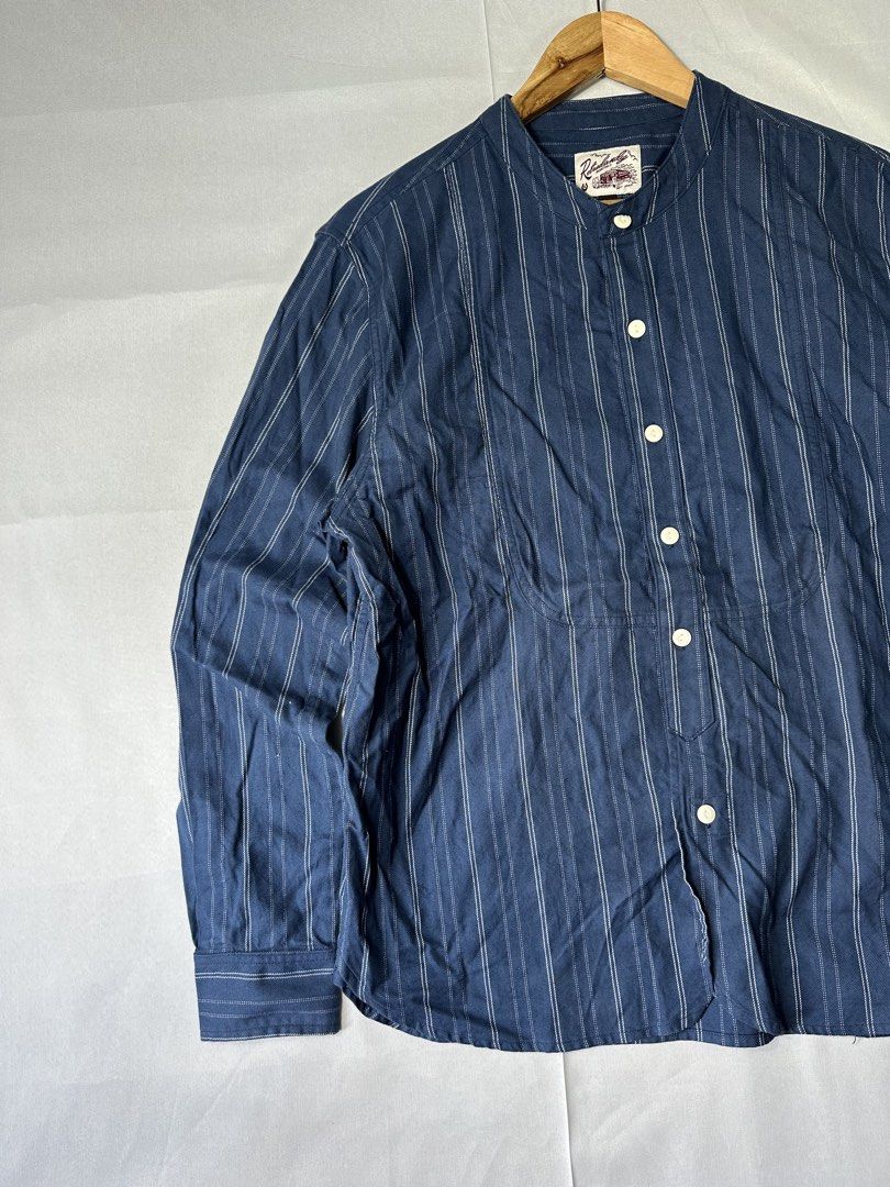 Retrodandy Japanese Button Up Shirt (Category: Tshirts & Polo Shirts ) located in Cabanglasan. Submitted by thefashiongarage.co (Listing ID 1463397546, Image 3). Description: Title - Retrodandy Model/Name - Size on Tag - Medium Conditiion - Excellent Condition with no major issue Dimension (WxLxH) - 20x26 Category- Workwear/Casual Fitting - True to size Made in - Japan Material - 100% Cotton Color - Blue Design - Year - Inclusion - None Note - Al