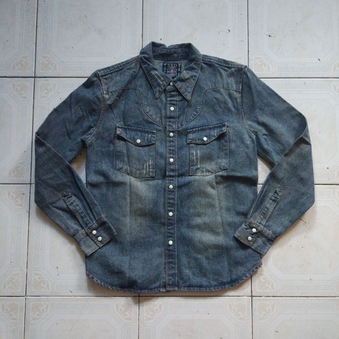RKD Western Longsleeve M (Category: Formal Shirts) located in Pasay City. Submitted by denimdude.ph (Listing ID 1463376661, Image 1). Description: .