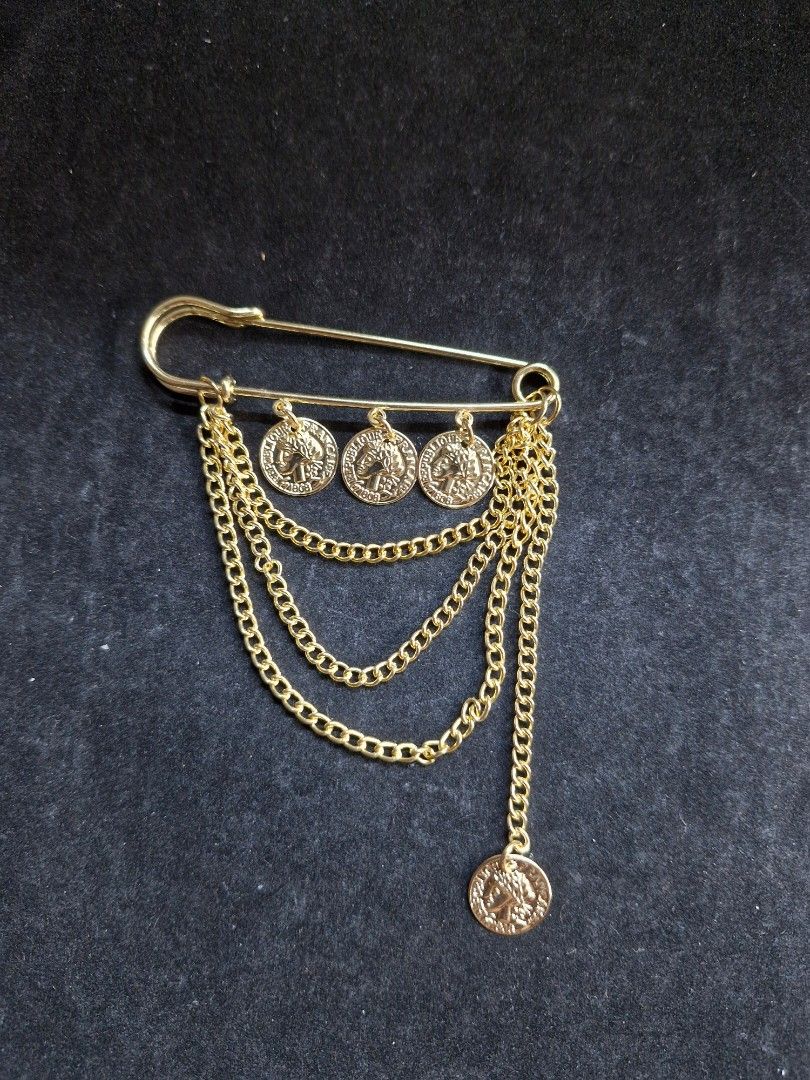 Roman Tassel Brooch (Category: Brooches) located in Taguig. Submitted by mommaschoice (Listing ID 1463334189, Image 1). Description: Brand new Unisex use Lightweight won't damage the fabric Ships nationwide.