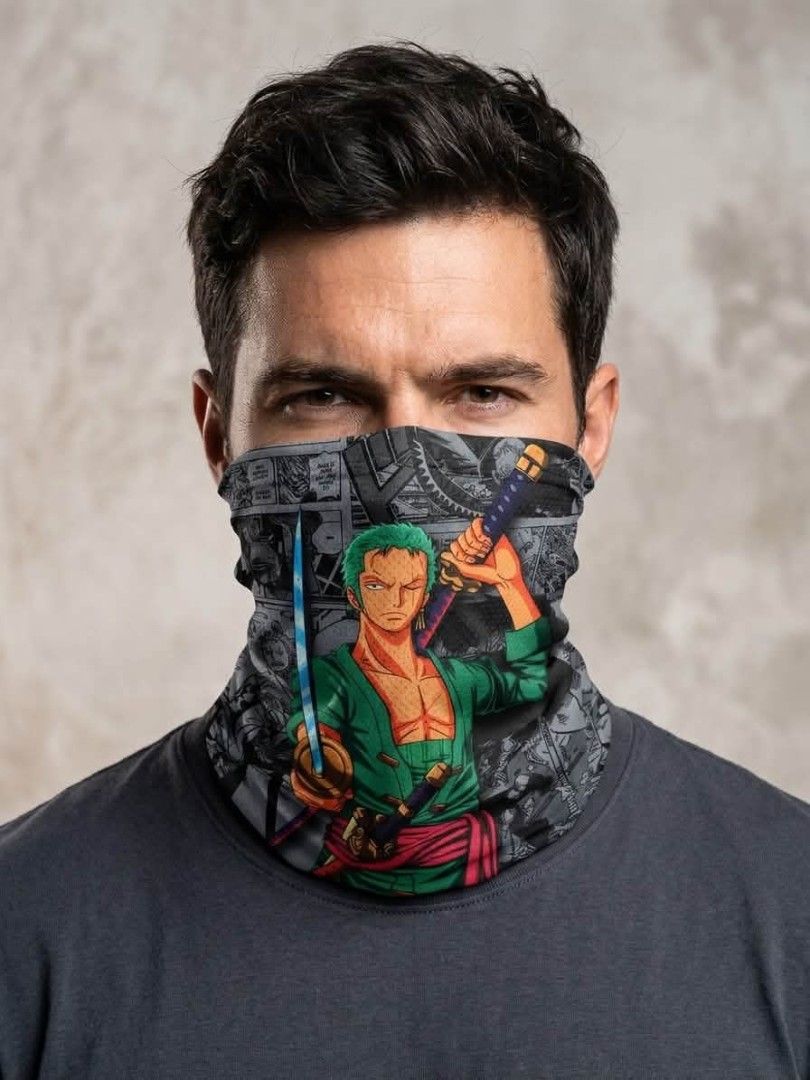 Roronoa Zoro Tube Mask (Category: Face Masks & Face Shields) located in Digos. Submitted by richcaliforniaclothingstore (Listing ID 1463388282, Image 1). Description: 📦We ship nationwide via J&T Express (no COD❌️) 📍Location: Lim Extension Digos City Davao Del Sur (besides camillian sister) 📝Lay-away terms available 🎥 We offer video calls for transparency so you can personally inspect your item before shipment. 📥For inquires, reservations, an
