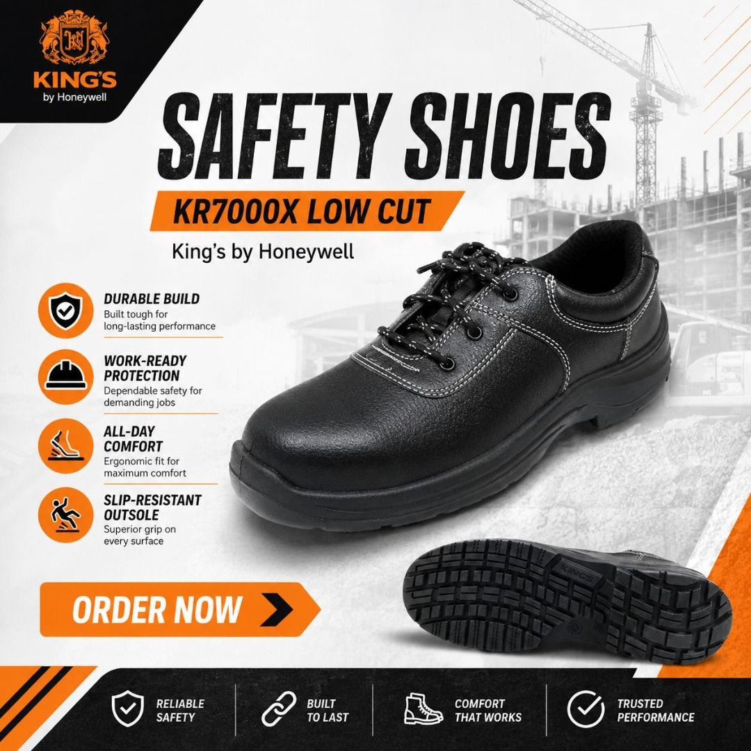 SAFETY SHOES KR7000X LOW CUT (Category: Looking For) located in Caloocan City. Submitted by trzl_liza14 (Listing ID 1463336928, Image 1). Description: ✅ Guaranteed lowest price ✅ Quality products ✅ Big discount for bulk orders ✅ 100% LEGIT TRUSTED SUPPLIER! ✅ With Complete Legal Documents ✅ BIR Registered We Supply All Kinds Of PPE Supplies, Raincoat, Hard Hat, Cooler Box, Plastic Trash Bin, Road Barriers, Kayak Boats, Crystal Kayak, Traffic Cone