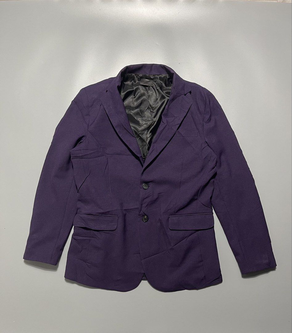 SAINT LAURENT PARIS PURPLE BLAZER (Category: Coats, Jackets and Outerwear) located in Manila. Submitted by 5kcollectiveph (Listing ID 1463530677, Image 1). Description: SAINT LAURENT PARIS PURPLE BLAZER -Medium -Width: 22 -Length: 28.5 -Color rate: 9.5”10 -Like new .