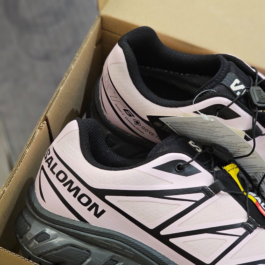 Salomon XT6 Goretex Black Icy Pink (Category: Sneakers) located in Tagaytay City. Submitted by unboxd.it (Listing ID 1463339485, Image 2). Description: unboxd.it ARCHIVE SALE 📦 Salomon XT6 Goretex Black Icy Pink Sizes: 10 US M | 28 cm *other sizes available for pre-order* Complete with OG box P13,500 ONLY — FIRM NO RESERVATIONS. FIRST TO PAY GETS IT. 💰.