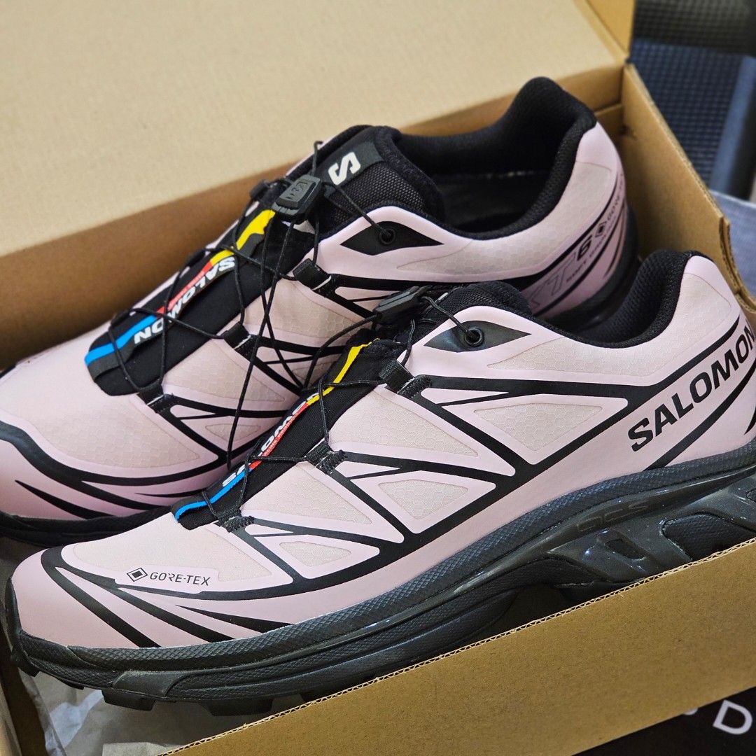 Salomon XT6 Goretex Black Icy Pink (Category: Sneakers) located in Tagaytay City. Submitted by unboxd.it (Listing ID 1463339485, Image 3). Description: unboxd.it ARCHIVE SALE 📦 Salomon XT6 Goretex Black Icy Pink Sizes: 10 US M | 28 cm *other sizes available for pre-order* Complete with OG box P13,500 ONLY — FIRM NO RESERVATIONS. FIRST TO PAY GETS IT. 💰.