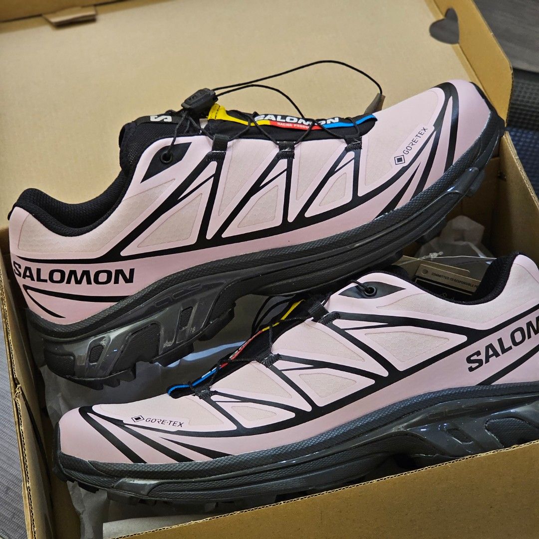 Salomon XT6 Goretex Black Icy Pink (Category: Sneakers) located in Tagaytay City. Submitted by unboxd.it (Listing ID 1463339485, Image 1). Description: unboxd.it ARCHIVE SALE 📦 Salomon XT6 Goretex Black Icy Pink Sizes: 10 US M | 28 cm *other sizes available for pre-order* Complete with OG box P13,500 ONLY — FIRM NO RESERVATIONS. FIRST TO PAY GETS IT. 💰.
