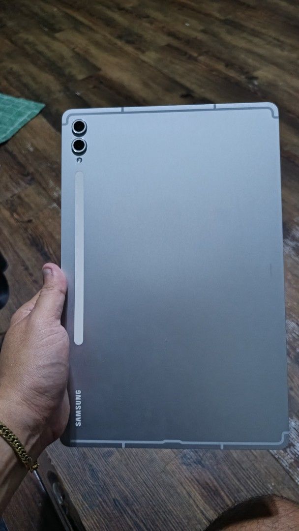 Samsung Galaxy Tab S10+ COMPLETE (Category: Android) located in San Pedro. Submitted by boo061994 (Listing ID 1463469975, Image 3). Description: SAMSUNG GALAXY TAB S10+ 12GB RAM / 256 ROM FOR SALE NO ISSUE CHECK ALL YOU WANT RESET ALL YOU WANT INCLUSION UNIT ORIG CORD KEYBOARD S-PEN PAPERMATTE FILM INSTALLED MY PLASTIC PA BUONG SIDE NG UNIT PRICE SLIGHTLY NEGOTIABLE RFS REMATA SANGLA.