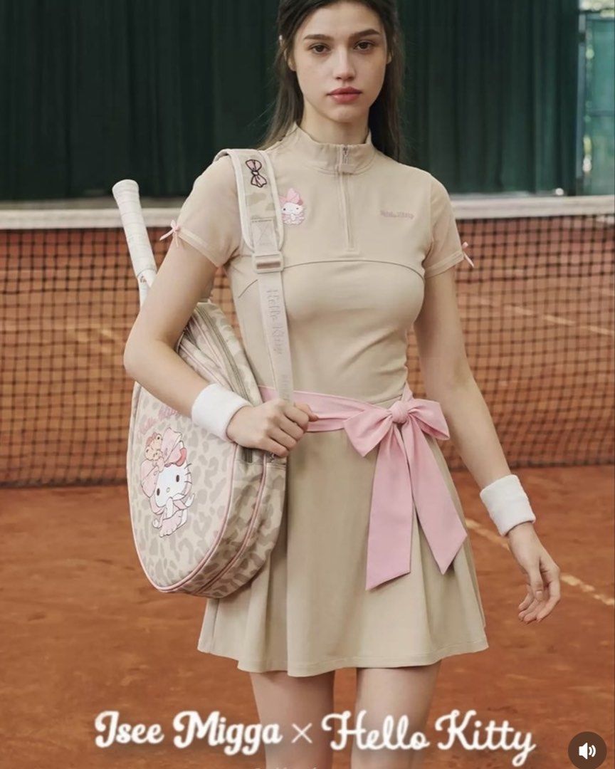 Sanrio Hello Kitty Tennis Racket Bag (Category: Racket and Ball Sports) located in Quezon City. Submitted by unicornmanila (Listing ID 1463401176, Image 3). Description: 🎾 Sanrio Hello Kitty Tennis Racket Bag 🎾 Preorder - ETA Dec 🎾 50% down payment only to reserve the item 🥰🫶🏻 .