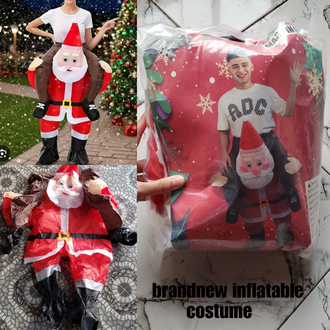Santa inflatable costume (Category: Occasions & Party Supplies) located in Manila. Submitted by muimee30 (Listing ID 1463445129, Image 1). Description: .