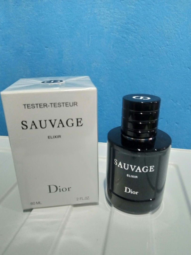 Sauvage elixir 60ml perfume for men free shipping (Category: Fragrance & Deodorants) located in Makati City. Submitted by chloereyes82923 (Listing ID 1463380500, Image 1). Description: 60ml long lasting scent.