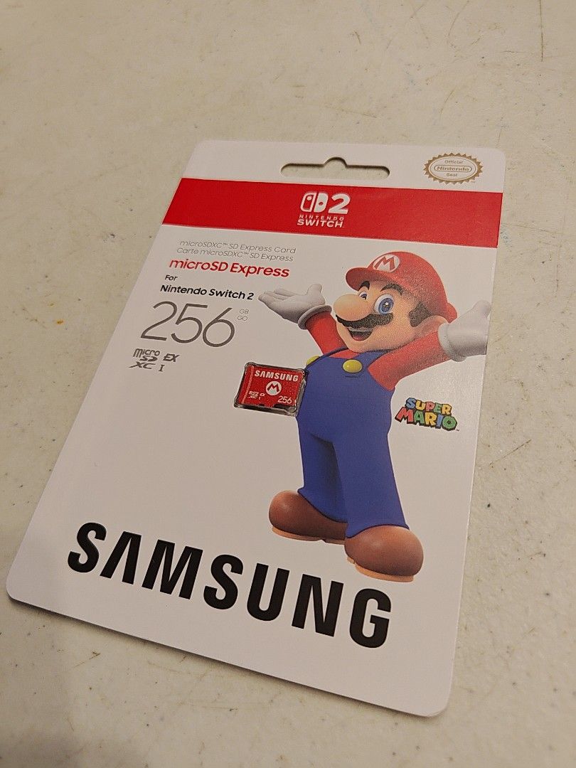 SD Express 256GB (Category: Nintendo) located in Makati City. Submitted by alpakaenjoyer (Listing ID 1463365440, Image 1). Description: Brand New Switch 2 Express RFS : Nadoble ng bile With Receipt.
