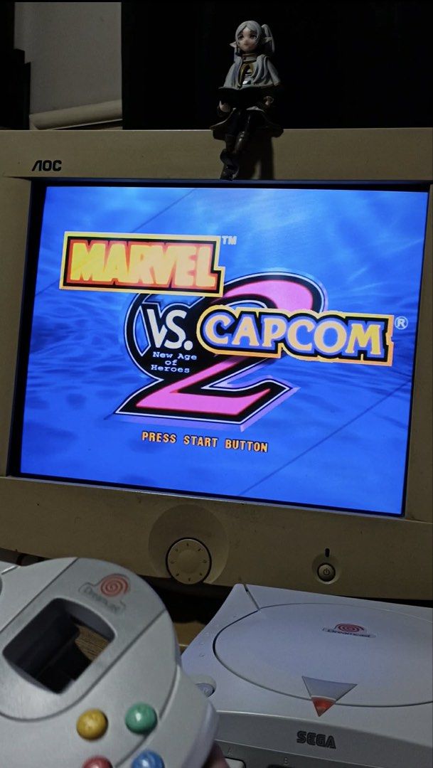 Sega Dreamcast (7k) (Category: Others) located in Quezon City. Submitted by ArtsyLife1012 (Listing ID 1463369264, Image 2). Description: Sega Dreamcast (7k) Sega Dreamcast = 7k CRT Monitor = SOLD=== with controller, av, power cord 110v Tested working with games (burn) No VMU Makinis pa With box (may damages pero presentable ng kunti) No cardboard insides No Manual.