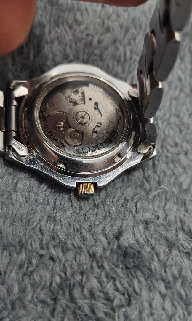 Seiko 5 Sports (Category: Men's Watches) located in Cebu City. Submitted by aceoftime (Listing ID 1463518931, Image 3). Description: In good working condition Ref: 7s36-00A0 23 jewels Seiko caliber 7s36 automatic movt w/ day-date display Open/Exhibition caseback 100m water resist Watch only Our Guarantee: 💯 Authentic All watches are checked by our experienced technician to ensure good functionality Please manage your expectations since these are