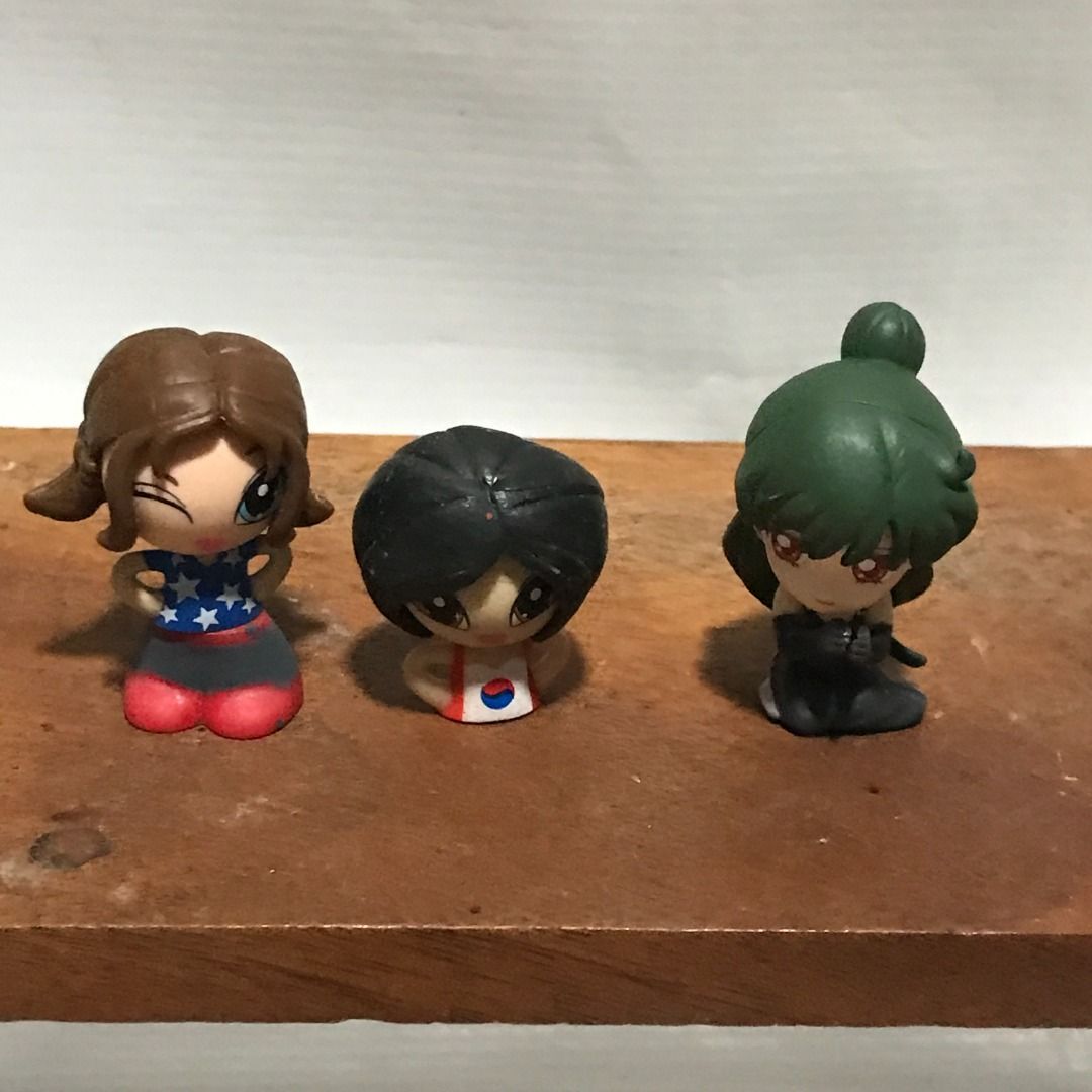 Mini Figurines EMS-Sailor MOon #5057 (Category: Other Home Decor) located in Malabon City. Submitted by mldg.surplus (Listing ID 1463420184, Image 3). Description: A- P 180 B- P 150 MLDG Surplus Reminder: •Expect minimal flaws such as stain, lint, scratches etc. •No reservation, we can accept your offer, but it doesn't mean that the item is reserved. •No other picture. All pictures are posted already. •Battery operated items does not included bat