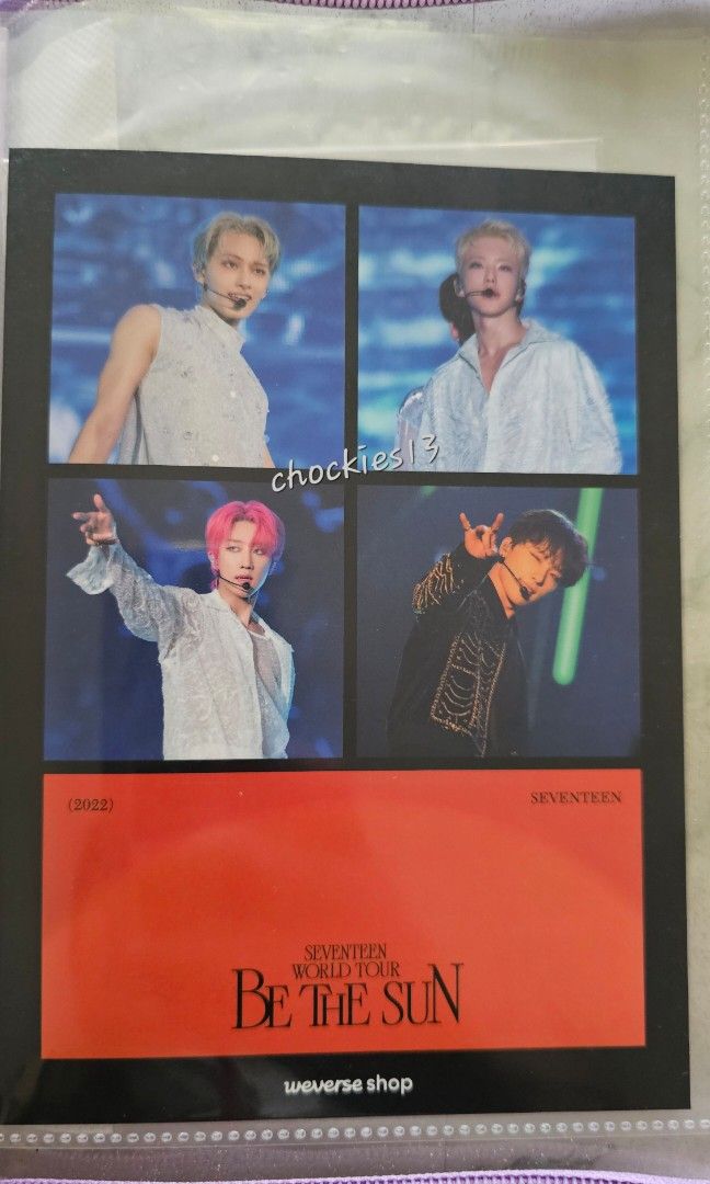 SEVENTEEN Be The Sun DVD Weverse POB Postcard (Category: Looking For) located in Valenzuela. Submitted by chockies13 (Listing ID 1463362821, Image 2). Description: - SVT BeTS POB - 280 for both, vocal and performance unit postcard - message me for inquiries.