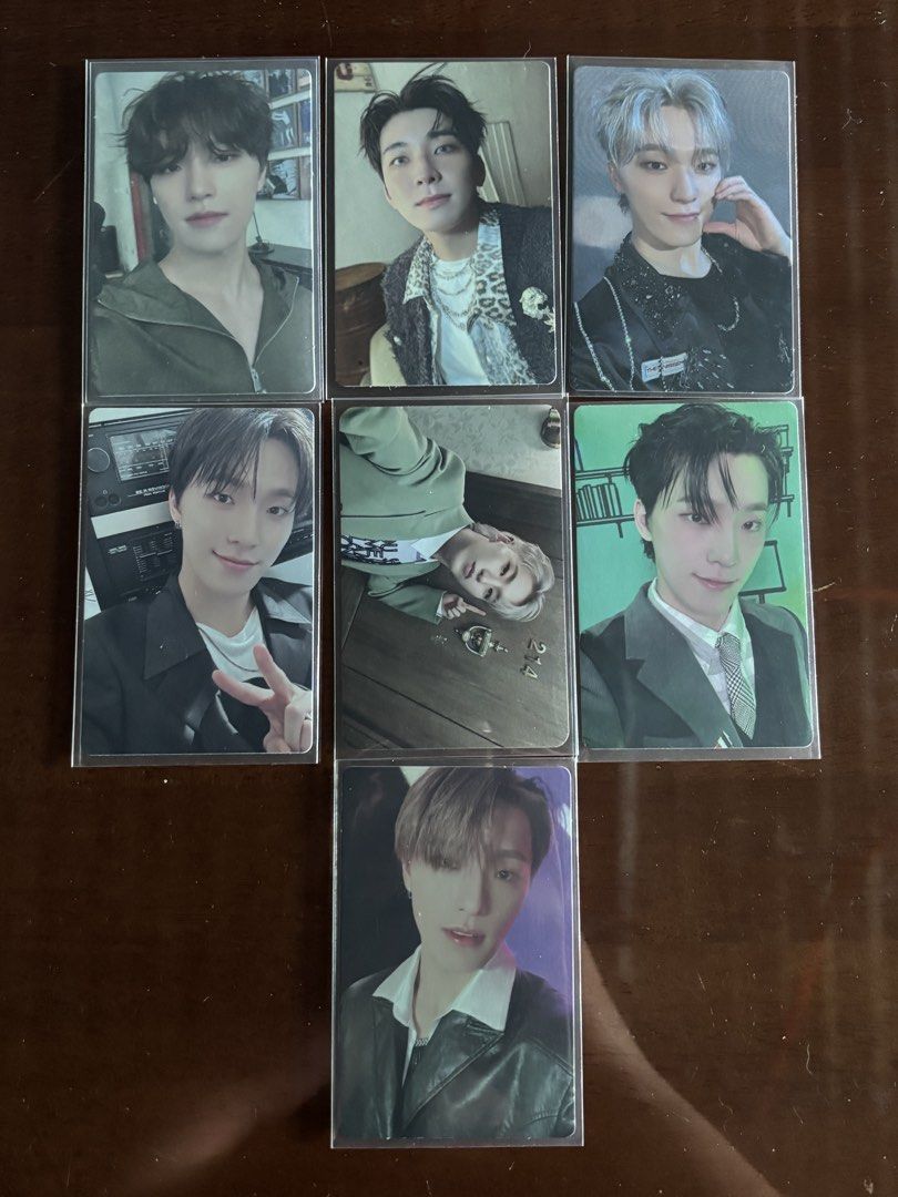 seventeen svt official assorted photocards pcs (Category: K-Wave Merchandise) located in Manila. Submitted by hachikobags (Listing ID 1463368489, Image 1). Description: DINO SET (with WW & HS) - PHP 250 VERNON SET (VN & JS FREEBIE) - 200 JUN SET - 300 JC SET - 130 MINGHAO SET - 100 MOD SDD - Any motorcycle hailing apps LALAMOVE MOP Bank transfer (BPI) Maya.