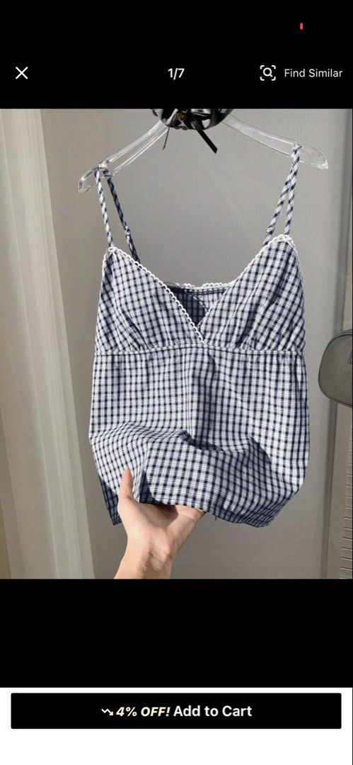 shein - black camisole top (Category: Sleeveless) located in Cebu City. Submitted by janachavez_ (Listing ID 1463505616, Image 2). Description: .