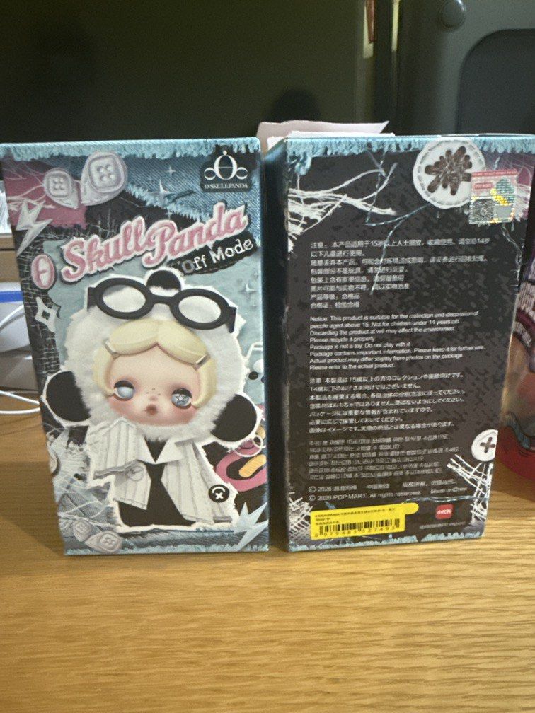 SkullPanda Off Mode - Stay In (Category: Designer & Blind Box Toys) located in San Juan, La Union. Submitted by dalandaaan (Listing ID 1463451712, Image 1). Description: .