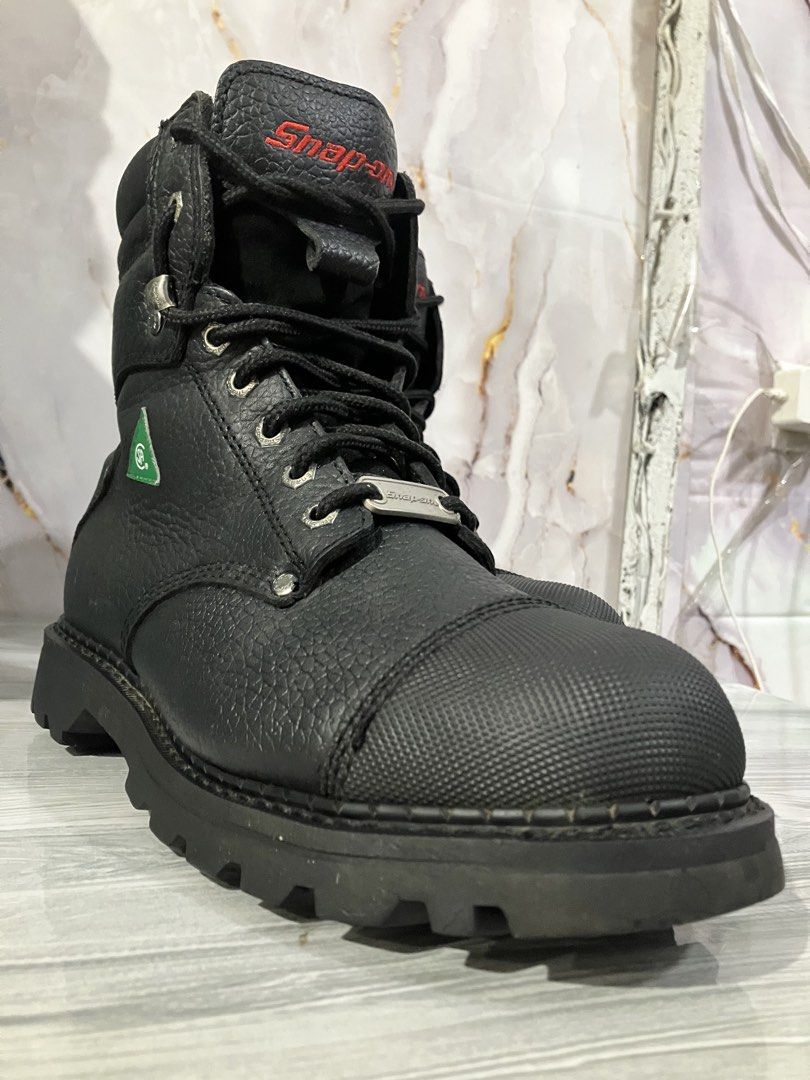 SNAP-ON BLACK LEATHER BOOTS SIZE 8 MEN (Category: Boots) located in General Mariano Alvarez. Submitted by adonid (Listing ID 1463336604, Image 2). Description: SNAP ON BLACK LEATHER SHOES ORIGINAL SNAP-ON BLACK LEATHER SHOES GOOD CONDITION NORMAL SIGN OF USAGE ONLY SIZE 8 MEN.