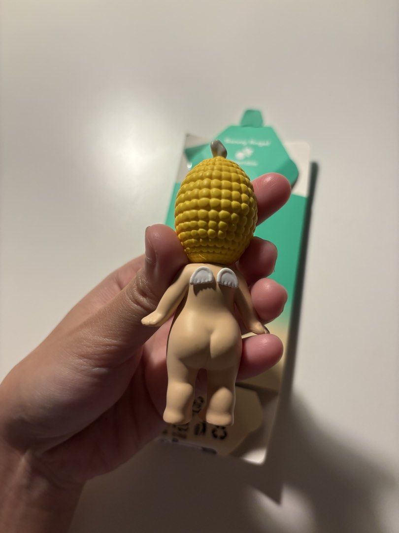 Sonny Angel Vegetable Series Blind Box Mini Figure (Category: Designer & Blind Box Toys) located in Villasis. Submitted by smnthg12 (Listing ID 1463496889, Image 2). Description: Corn- Sonny Angels Vegetable Series -Comes with box and foil -Discounted price for 2 or more items -Bought from Fully Booked.