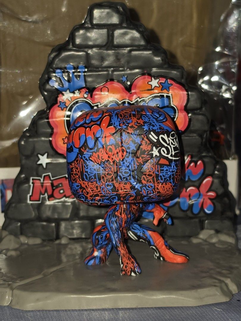 Spiderman Funko Special Edition (Category: Designer & Blind Box Toys) located in Baguio. Submitted by shellcollector (Listing ID 1463395968, Image 2). Description: Spiderman Funko Special edition Box no mint 750 Pesos Baguio shipping.