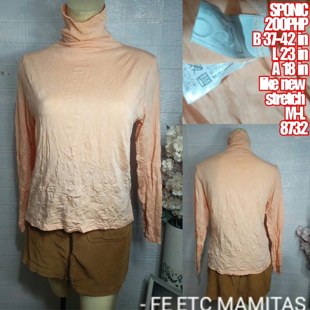 Sponic pastel orange turtleneck Longsleeve (Category: Longsleeves) located in Santa Maria. Submitted by usbrands1987 (Listing ID 1463471158, Image 1). Description: .