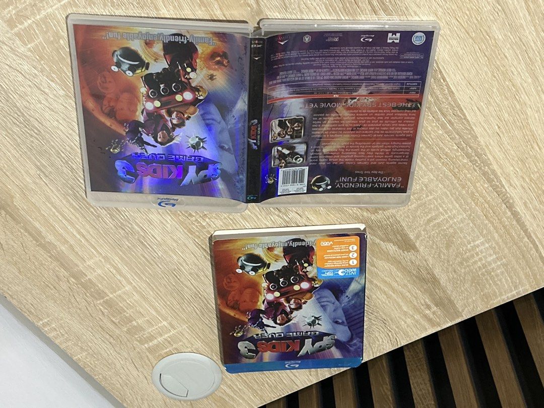 spy kids 3 cds (Category: CDs & DVDs) located in Talisay. Submitted by artmeus (Listing ID 1463475405, Image 1). Description: untested po kasi wala na akong dvd player now but the last time nanood po ako nito okay panaman. payment first po thru cashg + shipping fee via jnt qt .