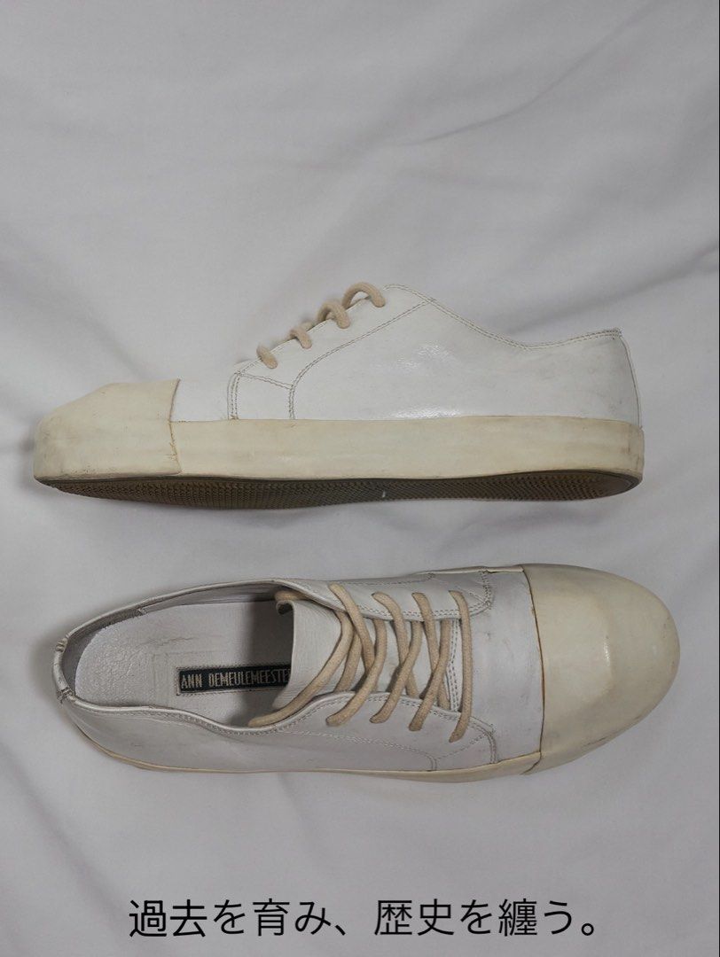 SS09 Ann Demeulemeester—Rubber Toecap Vulcanized Sneakers. (Category: Sneakers & Footwear) located in Quezon City. Submitted by soourceph (Listing ID 1463421459, Image 1). Description: full experience at ‘soourceph’ every where.