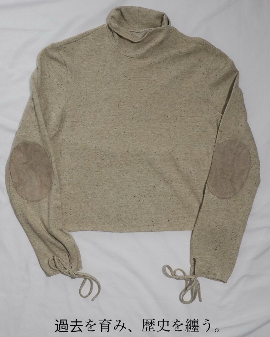 SS2000 Miu Miu SAMPLE—Confetti Knit Leather Patch Turtle Neck Sweater. (Category: Luxury Apparel) located in Quezon City. Submitted by soourceph (Listing ID 1463419525, Image 1). Description: full experience at ‘soourceph’ every where.