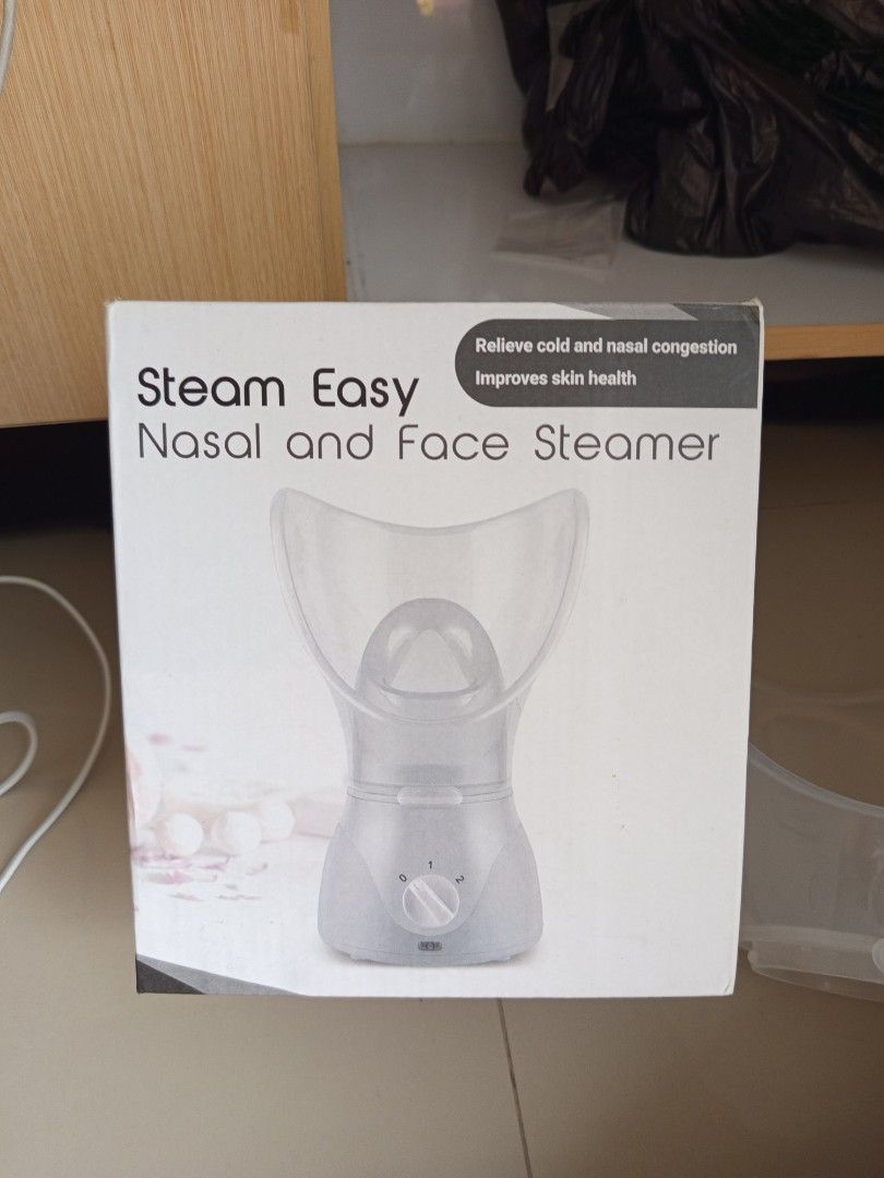 Steam Easy Nasal and Face Steamer (Category: Medical Supplies & Tools) located in Manila. Submitted by clutter_qc (Listing ID 1463407542, Image 1). Description: RFS: De cluttering.