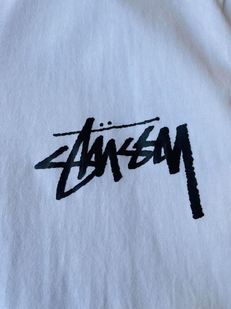 Stussy (Category: Tshirts & Polo Shirts ) located in Cabanatuan. Submitted by rmgalleria (Listing ID 1463377189, Image 3). Description: Stussy Like new No issue Size: M-L Dimes: 21x28 📩📩.