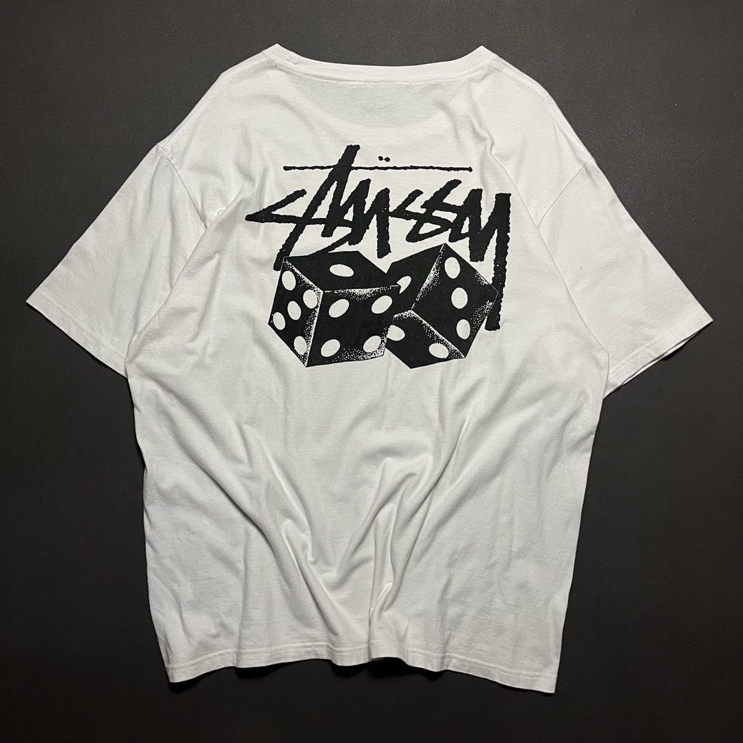 Stussy Dice Shirt (Category: Tshirts & Polo Shirts ) located in Moncada. Submitted by tishokthrift (Listing ID 1463370772, Image 1). Description: Dimension (in Inches): 24 by 29 Excellent Authentic .